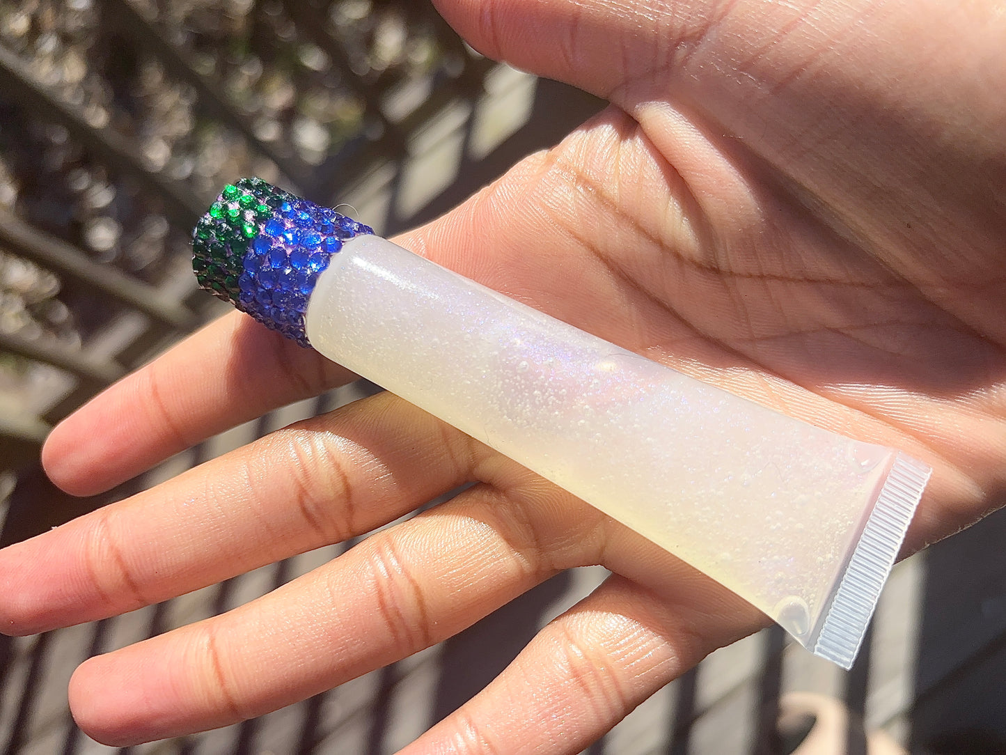 LUXBITE Sparkle Gloss - Shimmery White