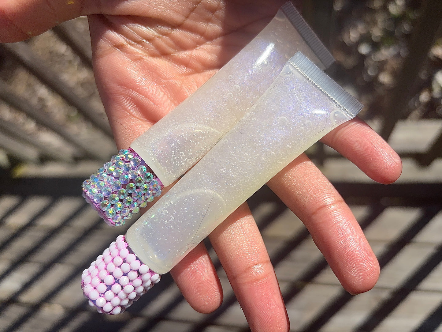 LUXBITE Sparkle Gloss - Shimmery White